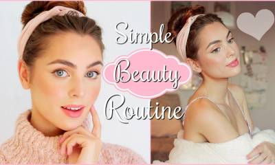 Sick/Lazy Day 10 Min Makeup Routine + BEST GIRLY MOVIES LIST! (easy no makeup makeup)