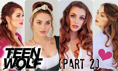 Lydia Martin from TEEN WOLF Easy Hairstyles | Back To School