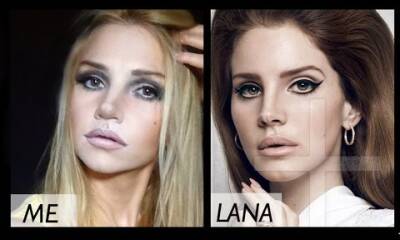 Lana Del Rey Makeup Transformation