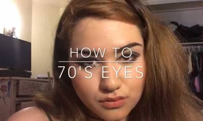 70's inspired makeup tutorial