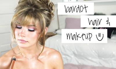 Brigitte Bardot Makeup & Hair Tutorial