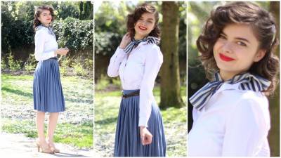 40s Vintage Inspired Head To Toe Look | Style Revival: 1940s