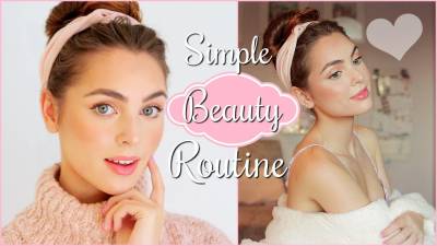 Sick/Lazy Day 10 Min Makeup Routine + BEST GIRLY MOVIES LIST! (easy no makeup makeup)