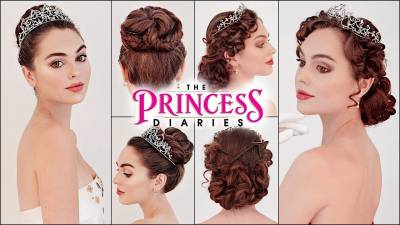 mia "the princess diaries" updos| prom 2019 hairstyles