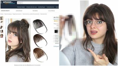I Ordered My Own Bangs Off Amazon 🤔🙅