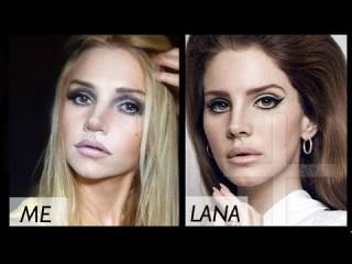 Lana Del Rey Makeup Transformation
