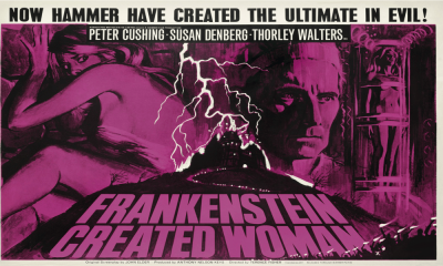 Frankenstein created woman