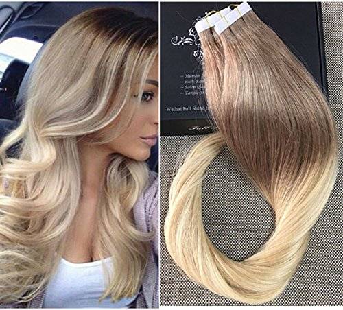 24 inch tape in hair extensions