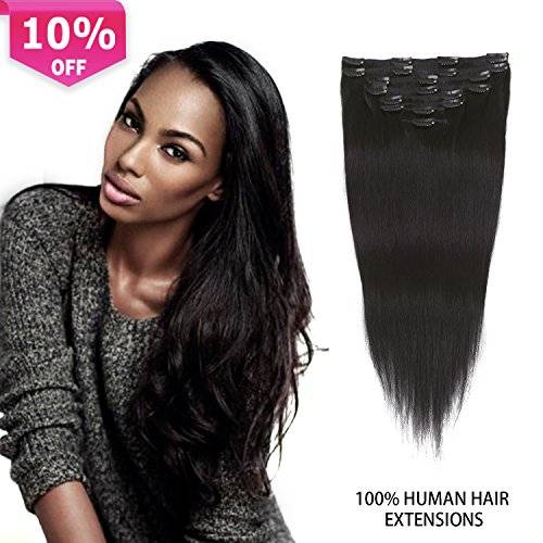 black human hair extensions